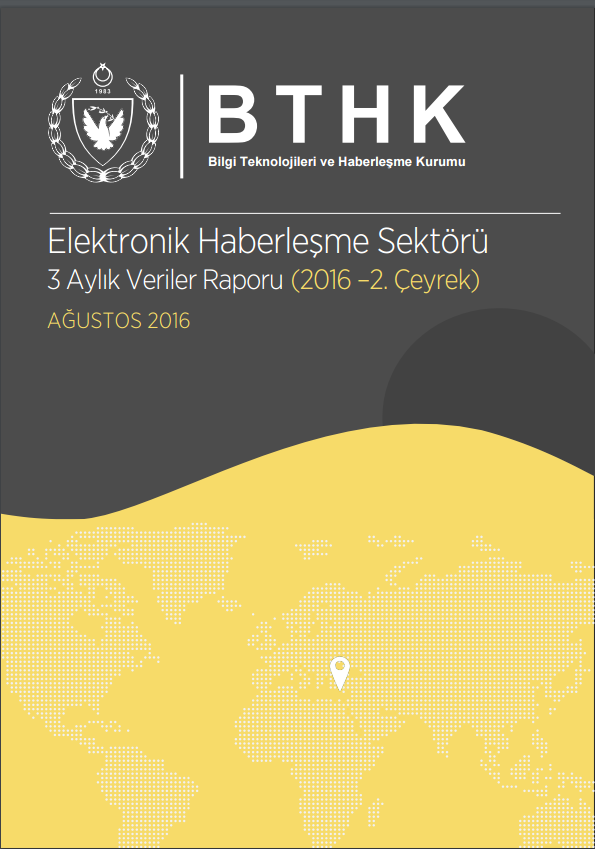  Sektörel Veriler Raporu 2016 2. Çeyrek